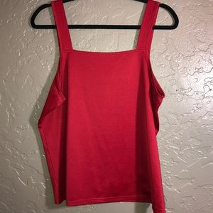 Red Dress Tank